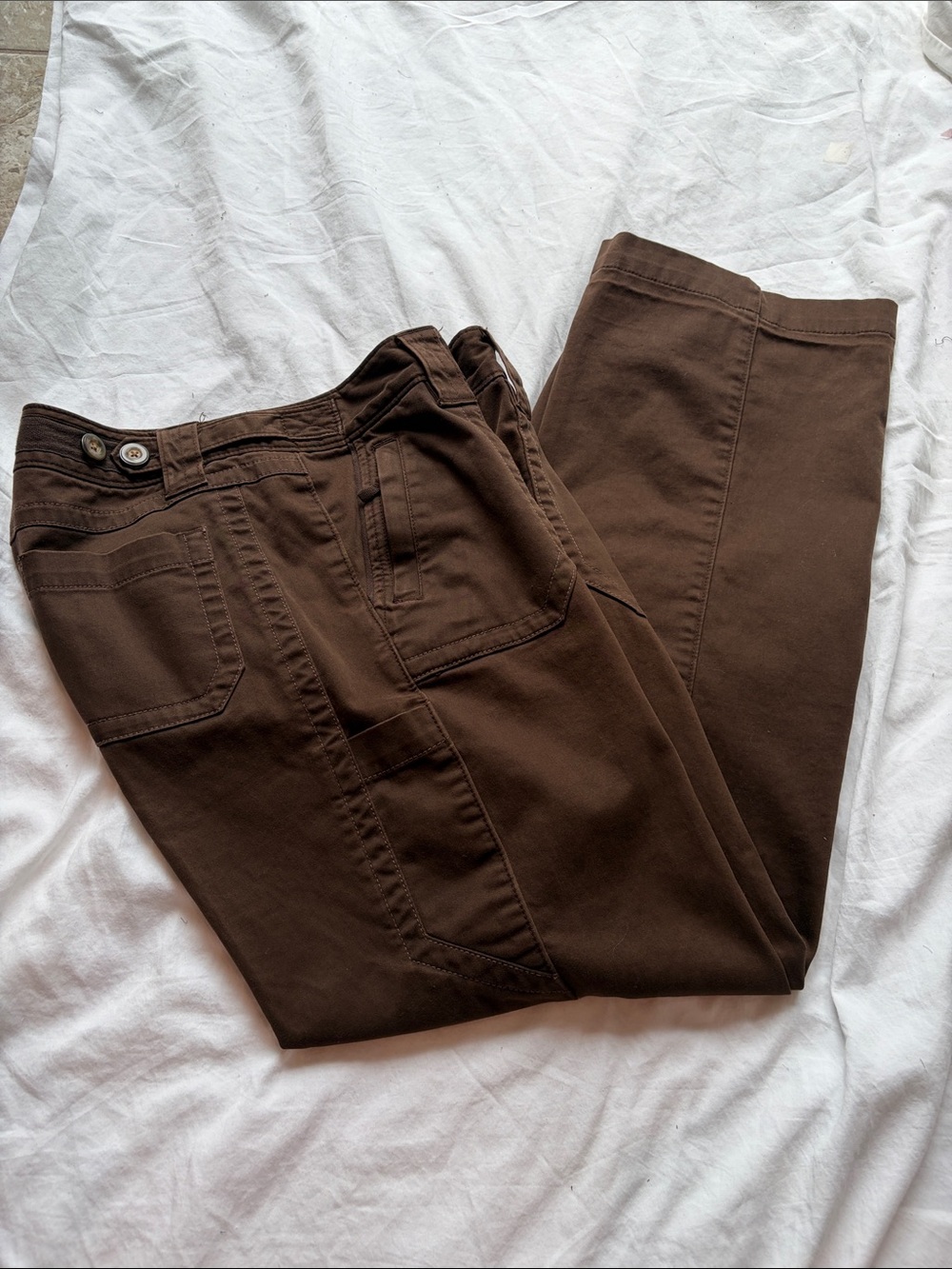 Eddie Bauer Chocolate Brown Chinos